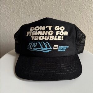 AEP promotional trucker ‘Don’t To Fishing For Trouble!’